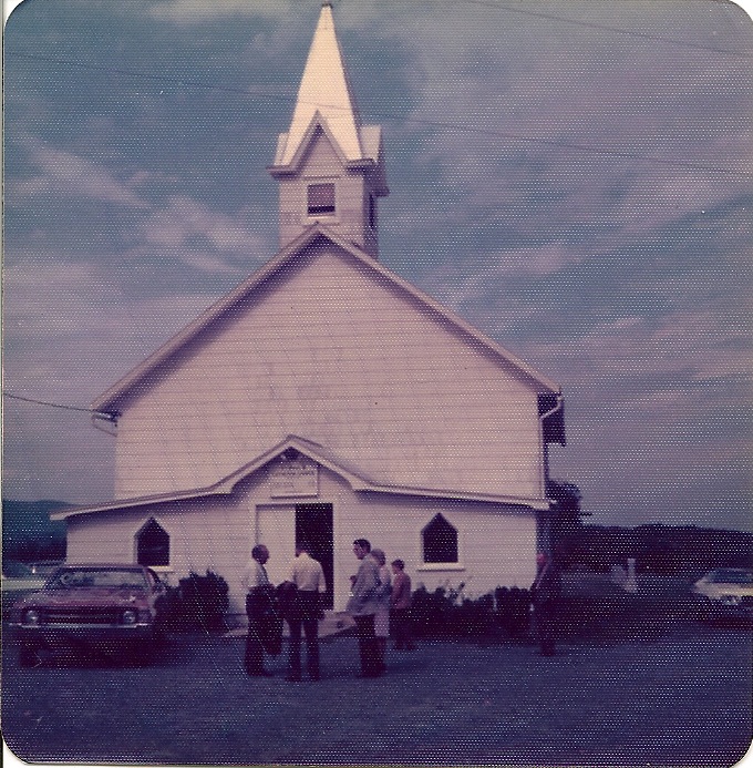 Church photo from 1975