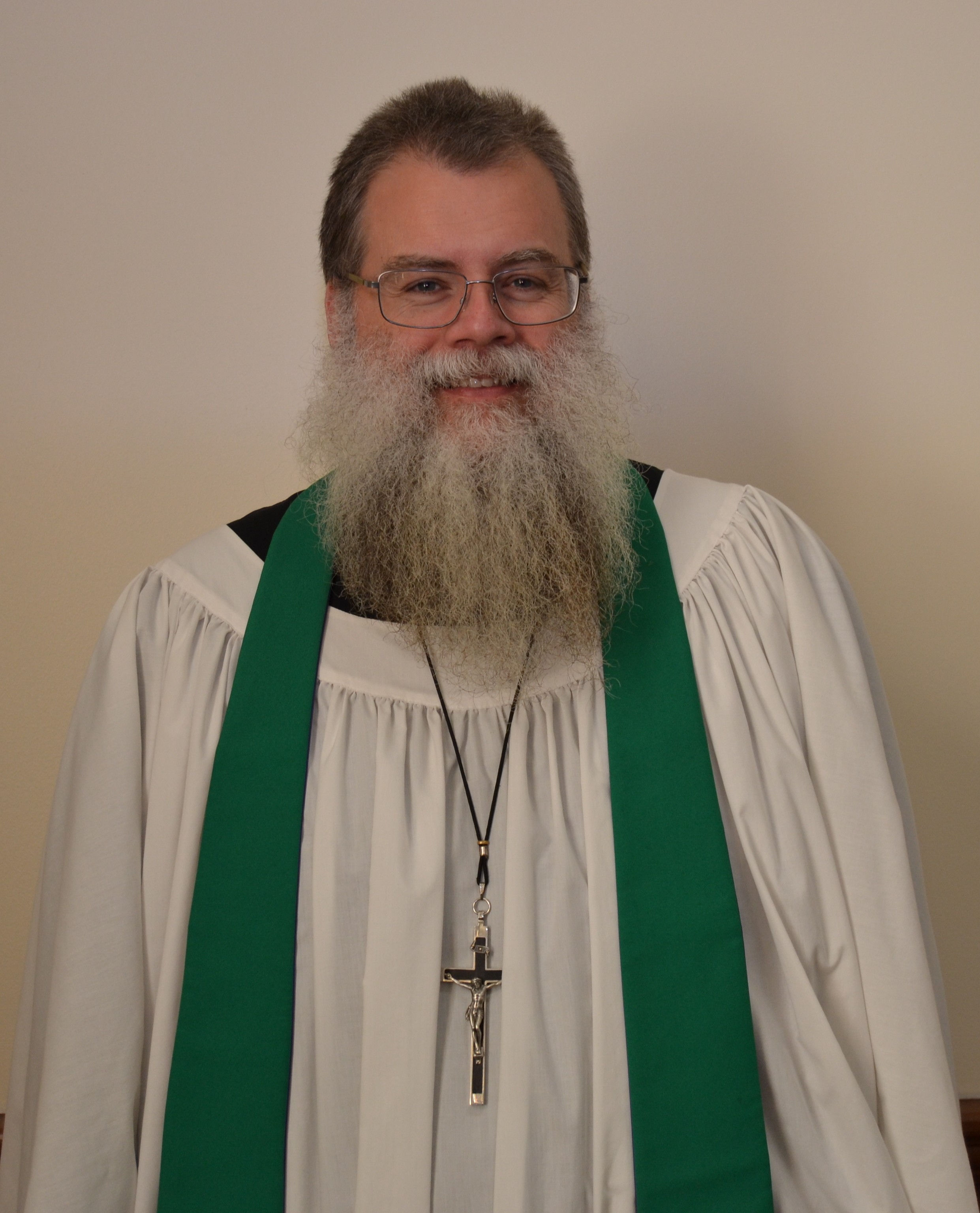 Portrait of the pastor of St. Paul's Evangelical Lutheran Church